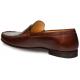 Mezlan "Sica" Brown Genuine Calfskin / Crocodile Penny Loafers 7225-C.